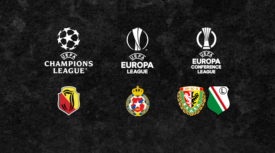 Wszystkie drogi prowadzą do&nbsp;Europy – Jagiellonia / Śląsk / Legia / Wisła