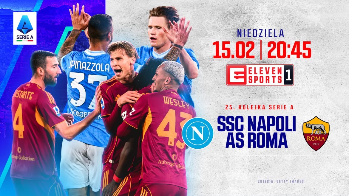 15/02/26 – NIEDZIELA – PIŁKA NOŻNA W&nbsp;TV